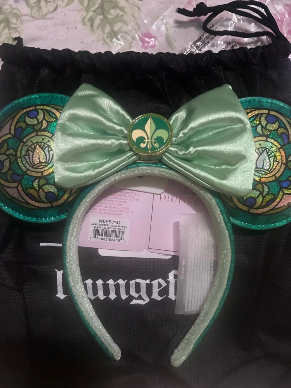 Loungefly Stained Glass Tiana Ears